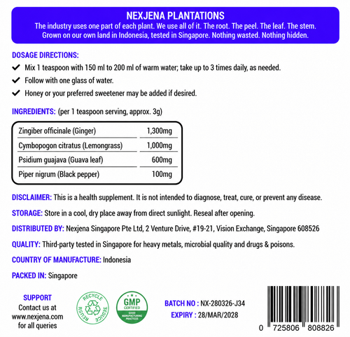 Nexjena Botanical Wellness Blend